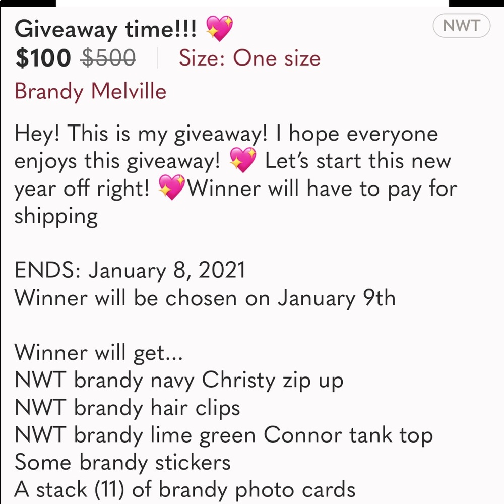 Not my giveaway - Picture 3 of 5